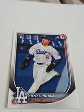 2025 BOWMAN  HYESEONG KIM ROOKIE CARD
