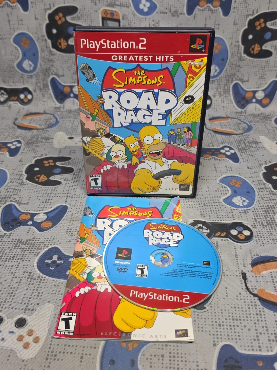 25+ The Simpsons Road Rage Sony PlayStation 2 Video Games for sale