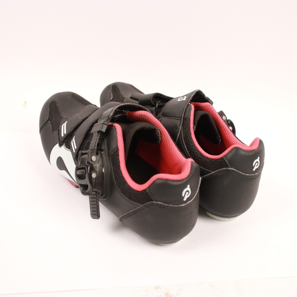 Chaussures Cyclisme Peloton Taille 40 - Noir/rouge, Femme 9 / Homme 7, Avec Cales