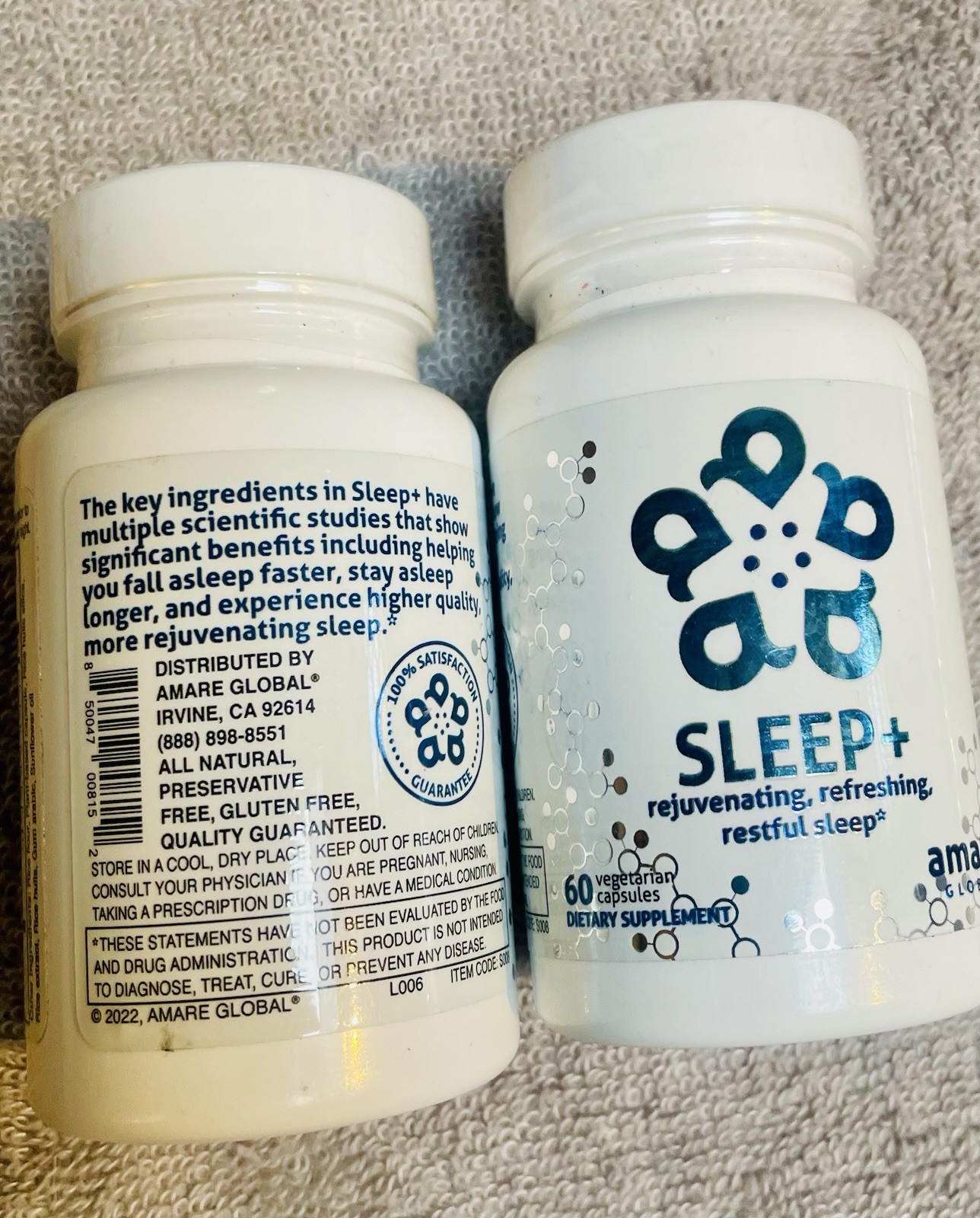 Amare Sleep ~All Natural Sleep rejuvenating & Refreshing 05/26 New Sealed
