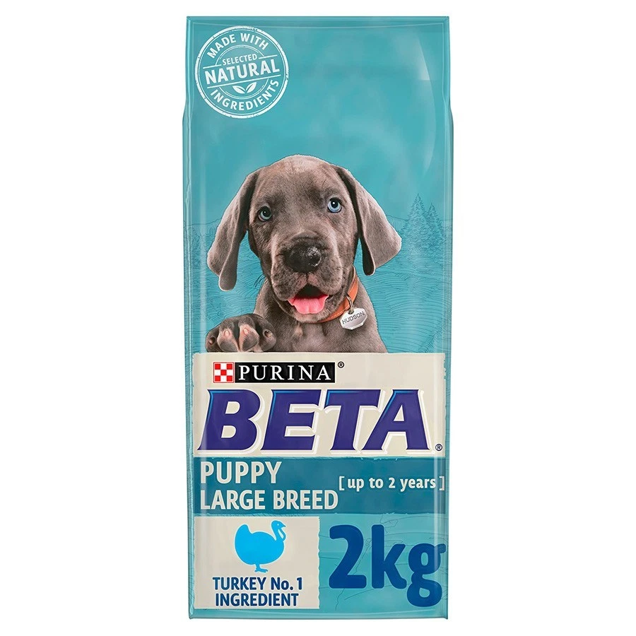 BETA Puppy Large Breed Turkey Dog Dry Food - 2kg