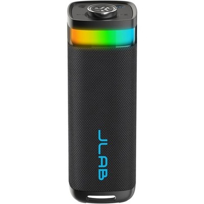 JLab JBuds Party Portable Bluetooth Speaker LED Light Ring 30W SBJBUDSRBLK62