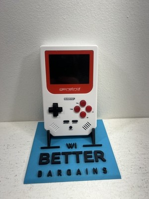 Retro-bit Go Retro Portable Game Handheld 37 in 1 WHITE *TESTED WORKS*