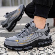 Herren Sicherheitsschuhe Leicht Mit Stahlkappe Arbeitsschuhe Sneaker …