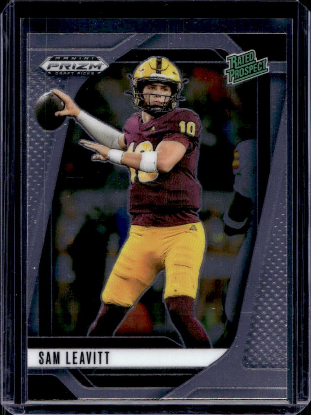 2025 Prizm Draft Picks Sam Leavitt Rated Prospect #6 Sun Devils
