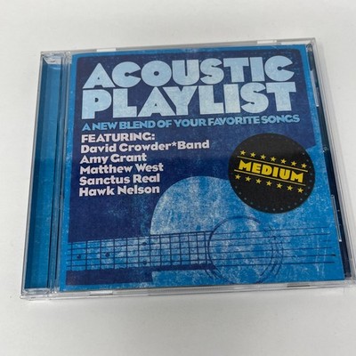 Acoustic Playlist Medium CD 2010 Christian Acoustic Star Song Music