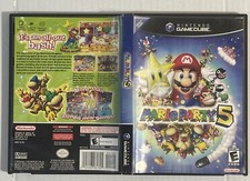 Mario Party 5 Case Only Nintendo GameCube NO GAME , NO MANUAL Authentic