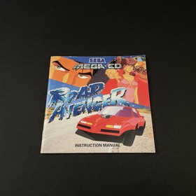 Sega Mega CD Road Avenger EUR Very Good Condition