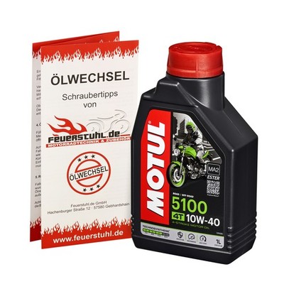 Motul 5100 Motoröl 10W40 t-syn. Kymco Zing II 125 2008-2015
