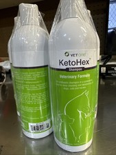 Ketohex Antiseptic Pet Shampoo 16 fl oz for D...