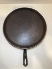 Vintage Wagner Ware Sidney 0 Cast Iron 10” Griddle 1109 S