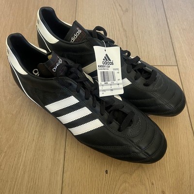 Adidas NWT Kaiser 5 Cup Soccer Cleats Black White Mens 11.5