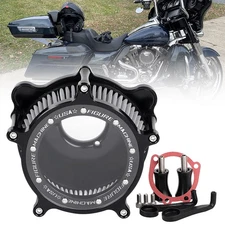 Clarity Air Cleaner Gray Filter For Harley Softail Road King Custom FLHRS FLHR