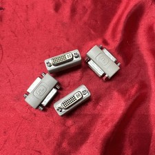 Lot Of 4 DVI Coupler Female to Female Gender Changer