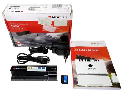 AGFA PHOTO Fotoscanner AS1110 Photo Scanner für Papier Foto A6 - 10x15cm, in OVP
