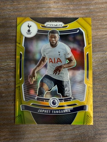 2021-22 EPL Panini Prizm JAPHET TANGANGA True Gold /10 No. 162 TOTTENHAM