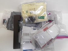 Plasticville O Scale Lot of 7 NICE 50's Buildings Gas Station / Police Station
