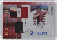 2020 Panini Absolute Spectrum Red 2/49 Zac Gallen #TOT3-ZG Auto s5q