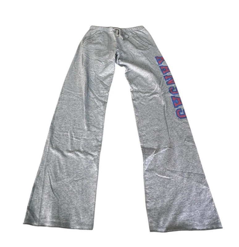 victoria-secret-vs wide leg kansas spellout y2k sweatpants