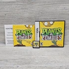 Plants vs. Zombies Nintendo DS Complete CIB Tested Working Strategy PopCap E10+