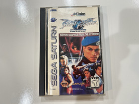 Street Fighter: The Movie (Sega Saturn 1995) Complete w Manual + Reg Card CD-NM