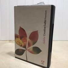 Adobe Creative Suite Premium Software Bundle Photoshop, Illustrator, 2004 Rare
