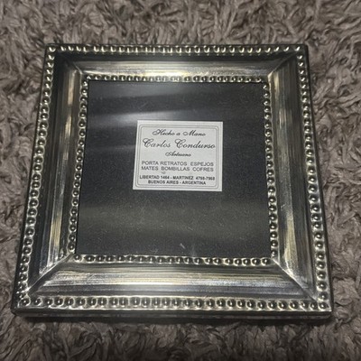Carlos Condurso Picture Frame Argentina Fits 3.5  X 3.5  Photo
