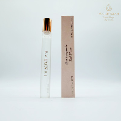 Bvlgari Eau Parfumée Thé Blanc EDT 10ml White Tea & Musk New In Box