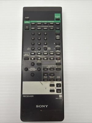 Sony RM-U251 OEM Original Audio Receiver Replacement Remote Control UnTested