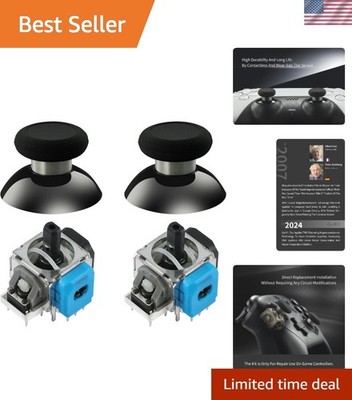 TMR Anti-Drift Joystick Replacement Kit for PS4/PS5 - Ultimate Gaming Precision