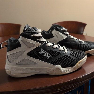 11.5 Reebok Street Basketball Blacktop Retaliate Good cond Pump Black/White 