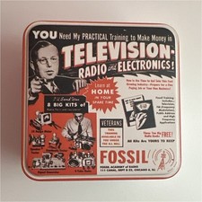 Fossil F2 Donna orologio quarzo analogico acciaio argento con scatola documenti