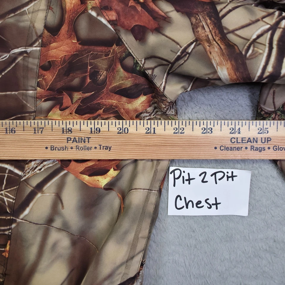 Huntworth Jacket Mens M OakTree EVO Camo Lightweight Hunting Windbreaker Outdoor - Image 4 of 4