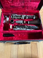 Vintage Noblet Paris By Leblanc Wooden Clarinet With Original Case