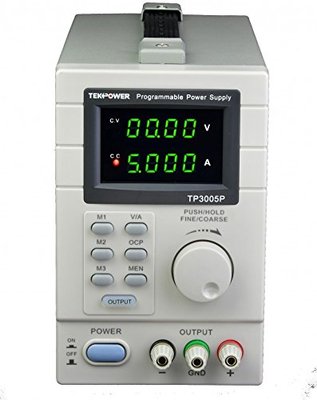 Tekpower TP3005P Programmable Variable DC Power Supply 0-30V at 0-5A  