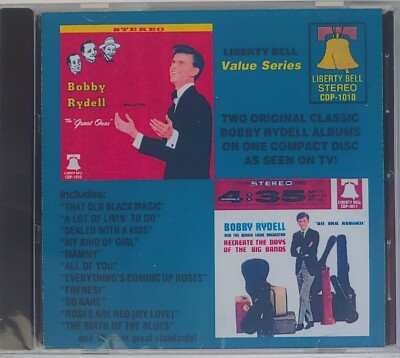 BOBBY RYDELL - SALUTES GREAT ONES / ERA REBORN   CD     BRAND NEW