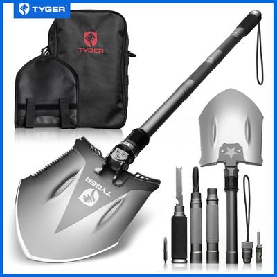 TYGER Shovel Multifunction for Off-roading Camping Hunting Survivalist Emergency
