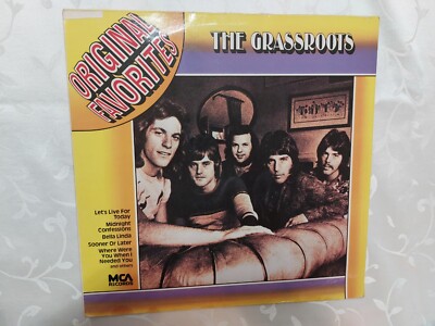 Vinyl LP The Grassroots Original Favorites VG++