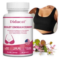 Breast Enhancement Breast Enlargement Women 60 Capsules