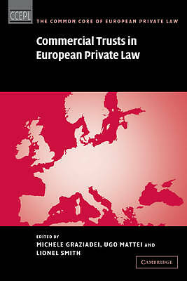 Commercial Trusts in European Private Law Graziadei Mattei Smith Paperback