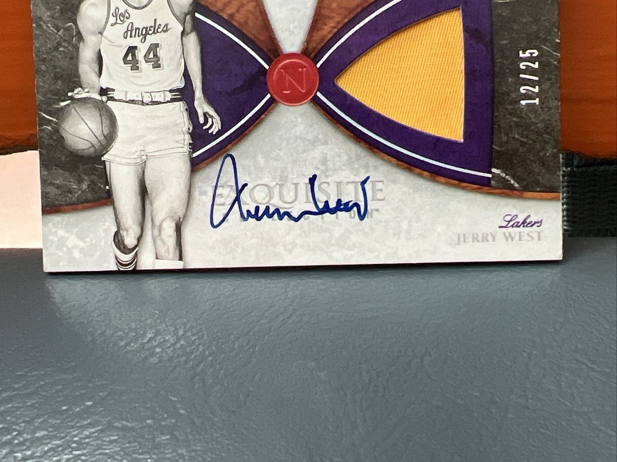 その他 Jerry West Auto upper deck Jerry West Signed 2007 Upper Deck Artifacts #177 Card PSA