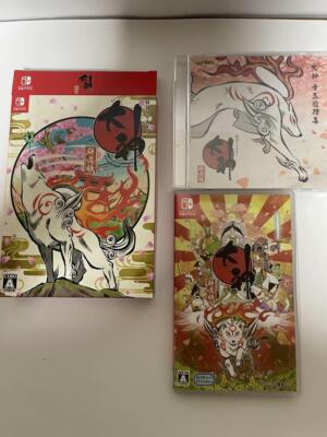 Nintendo Switch Okami HD Remaster Zekkeiban Sachi Shirabe Limited Edition