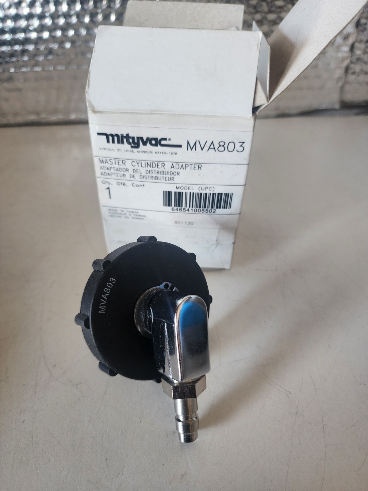 MITYVAC MVA803 Master Cylinder Brake Bleeder Cap Adapter GM eBay