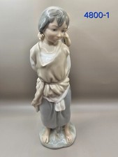 Lladro, 4800, "Gypsy Girl With Little Brother", 1979, RARE, Excellent
