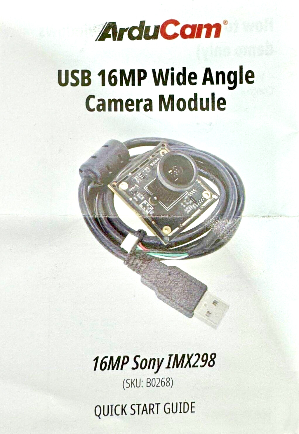 Купить Arducam 16MP Autofocus Wide Lens IMX298 (Другие Компоненты