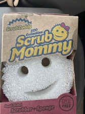 Scrub Daddy Eco Collection Scrub Mommy Dual-Sided Scrubber + Sponge Dye Free