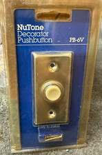 NuTone Push Button Not-Lighted ECONOMY Pushbu...
