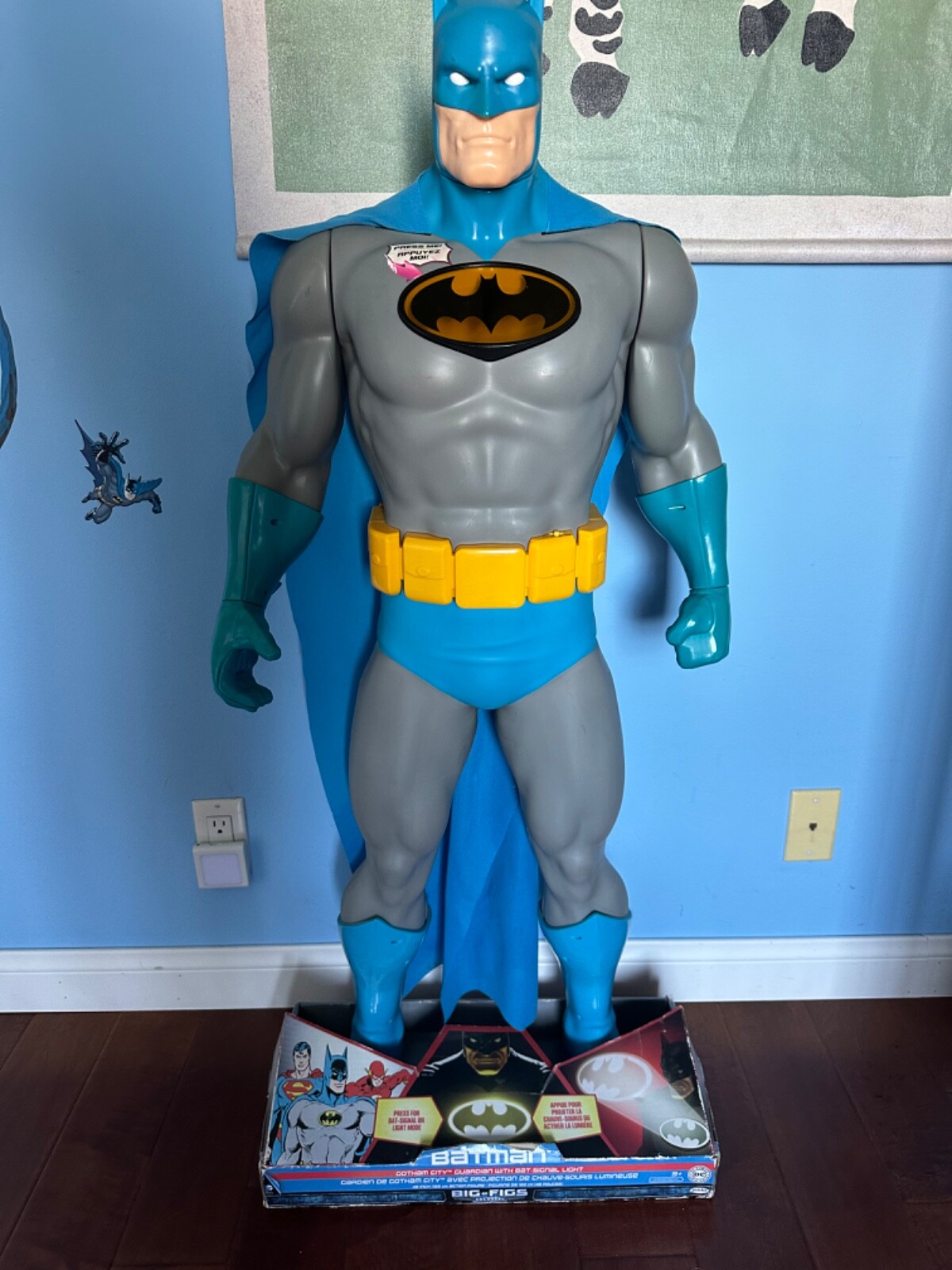 4 foot vintage Batman toy still in box eBay