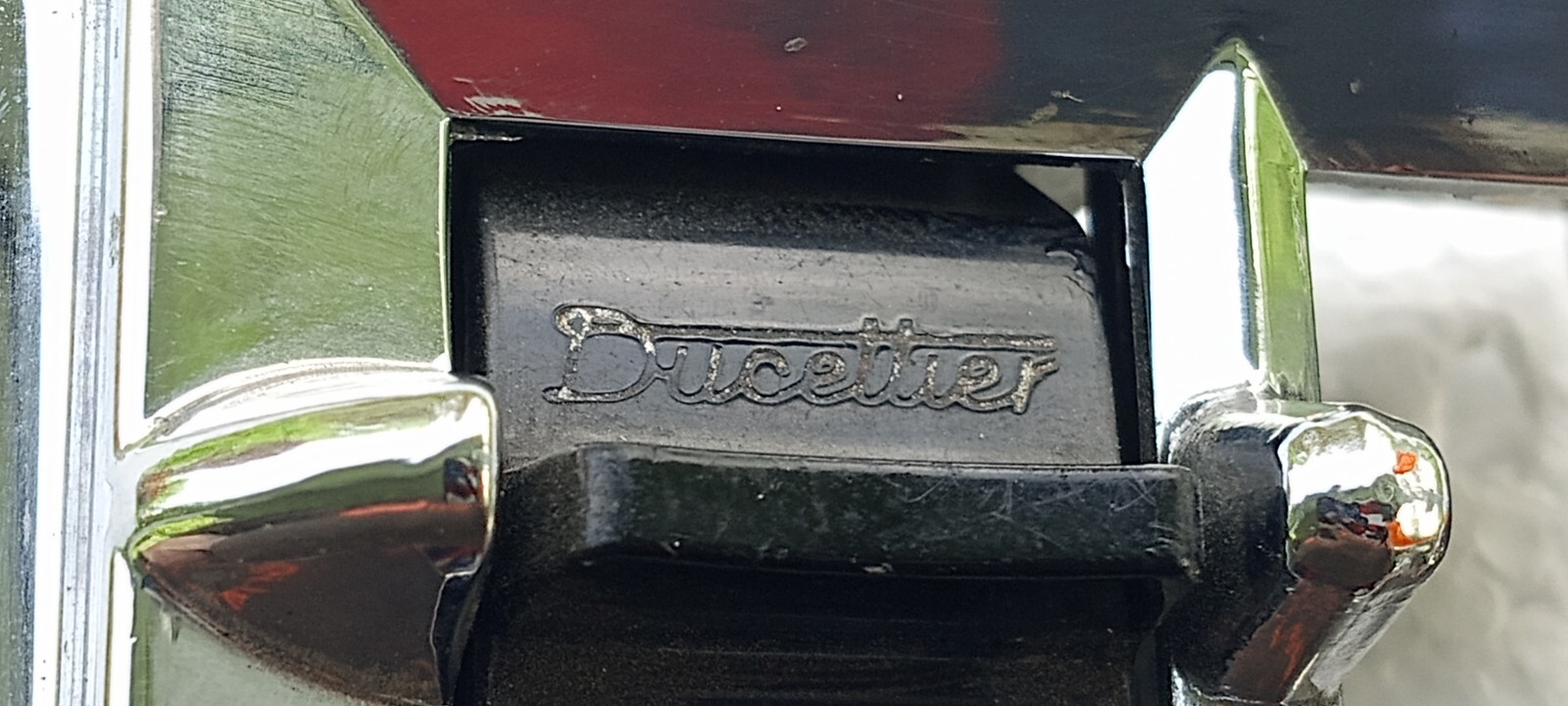 Maserati Mistral Window Switch_Chrome Bezel_Ducellier_Made in Italy_NEW_GENUINE