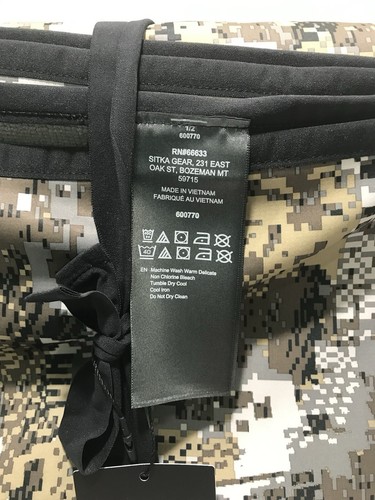 Sitka Windstopper Blanket Optifade Elevated II - NWT! - Picture 9 of 10